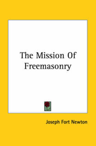 Cover of The Mission of Freemasonry