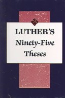 Book cover for Luther's Ninety-Five Theses