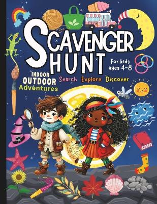 Book cover for Scavenger Hunt for Kids Ages 4-8