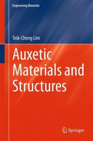 Cover of Auxetic Materials and Structures