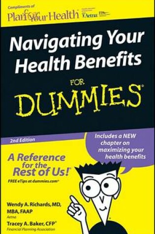 Cover of Navigating Your Health Benefits for Dummies, Custom Aetna