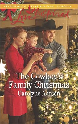 Book cover for The Cowboy's Family Christmas