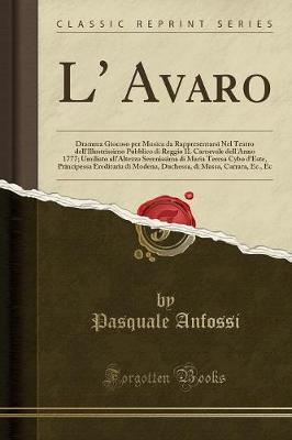 Book cover for L' Avaro