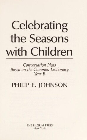 Book cover for Celebrating the Seasons with Children