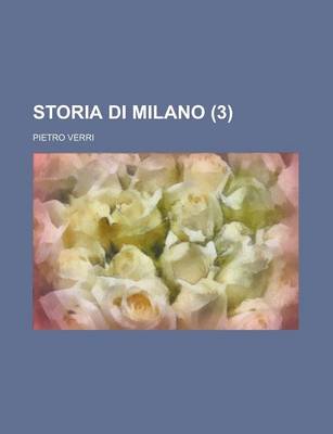 Book cover for Storia Di Milano (3)