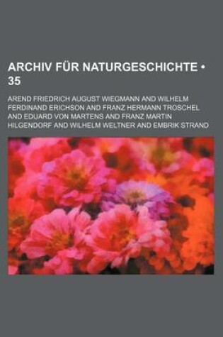 Cover of Archiv Fur Naturgeschichte (35)