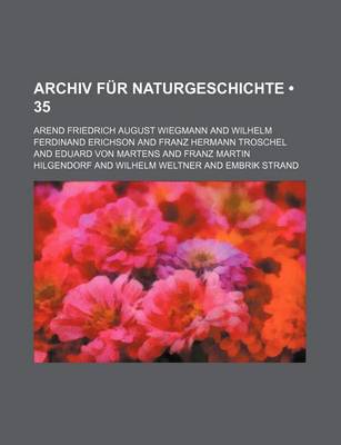 Book cover for Archiv Fur Naturgeschichte (35)