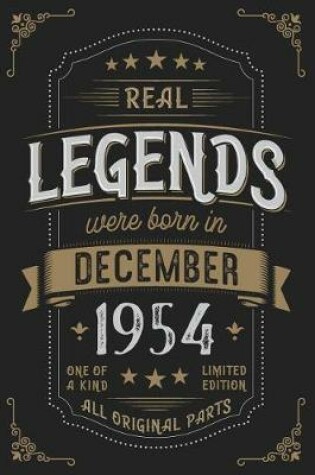 Cover of Real Legends were born in December 1954