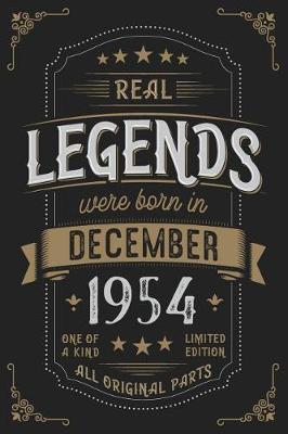 Book cover for Real Legends were born in December 1954