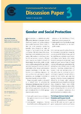 Book cover for Gender and Social Protection