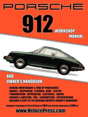 Book cover for Porsche 912 Workshop Manual 1965-1968