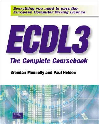 Book cover for ECDL 3 The Complete Coursebook