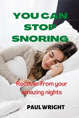 Book cover for You can stop snoring