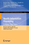 Book cover for Health Information Processing. Evaluation Track Papers