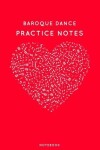 Book cover for Baroque dance Practice Notes