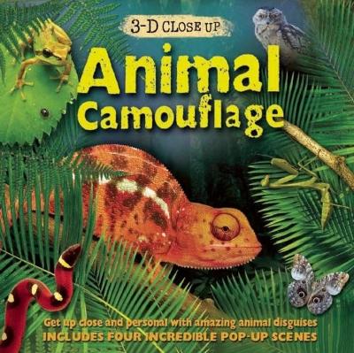 Book cover for 3-D Close Up: Animal Camouflage