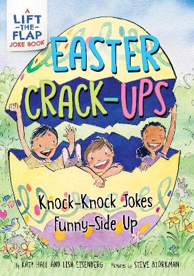 Book cover for Easter Crack-Ups: Knock-Knock Jokes Funny-Side Up