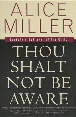 Book cover for Thou Shalt Not Be Aware