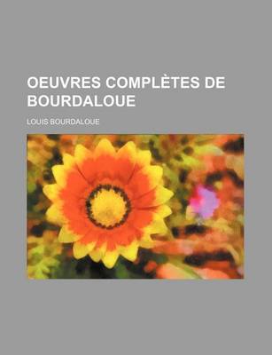 Book cover for Oeuvres Completes de Bourdaloue (15)