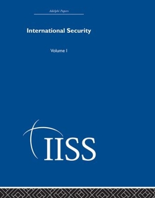 Cover of International Security