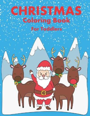 Book cover for Christmas Coloring Book for Toddler