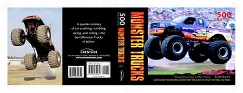 Book cover for Monster Trucks 500 Series