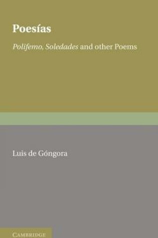 Cover of Poesias