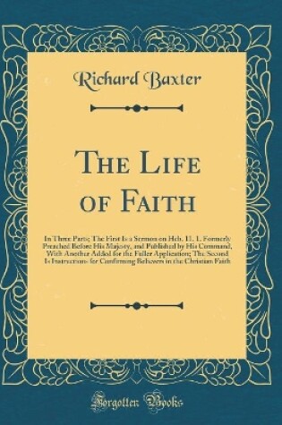 Cover of The Life of Faith