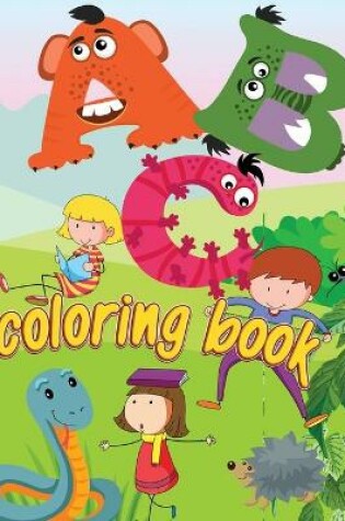 Cover of ABC coloring book