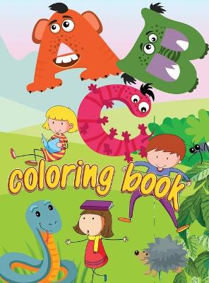 Book cover for ABC coloring book