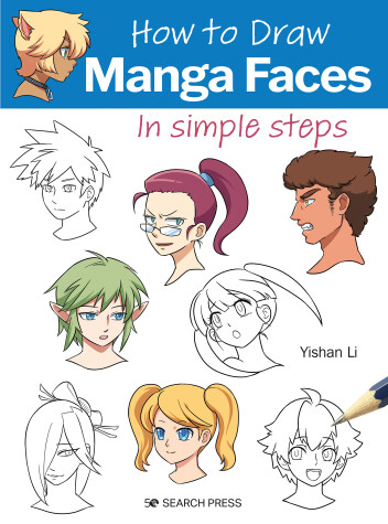 Book cover for How to Draw: Manga Faces
