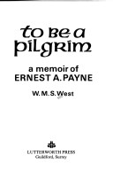 Book cover for To be a Pilgrim