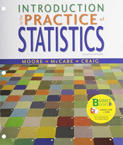 Book cover for Introduction to the Practice of Statistics (Loose Leaf)