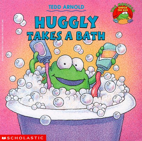 Book cover for Huggly Takes a Bath