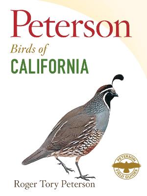 Book cover for Peterson Field Guide to Birds of California