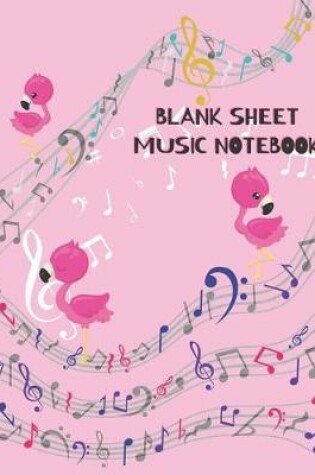 Cover of Blank Sheet Music Notebook