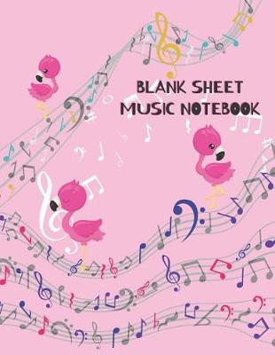 Book cover for Blank Sheet Music Notebook