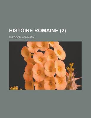 Book cover for Histoire Romaine (2)