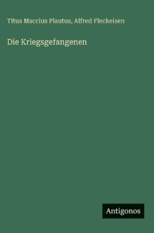 Cover of Die Kriegsgefangenen