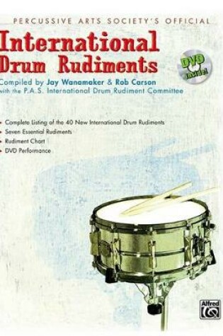 Cover of International Drum Rudiments