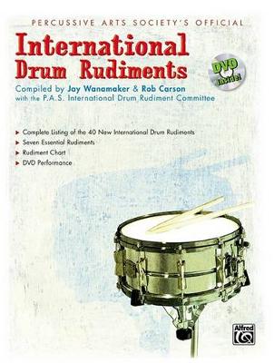 Book cover for International Drum Rudiments