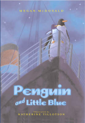 Book cover for Penguin and Little Blue