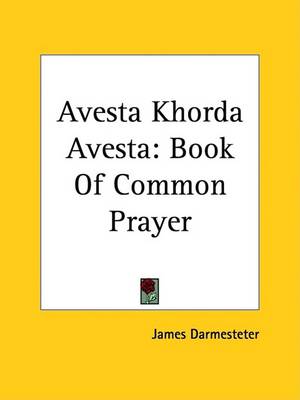 Book cover for Avesta Khorda Avesta