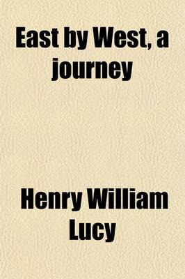 Book cover for East by West, a Journey