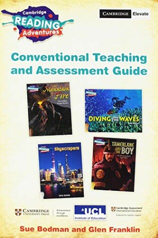 Cover of Cambridge Reading Adventures Pathfinders to Voyagers Conventional Teaching and Assessment Guide with Cambridge Elevate