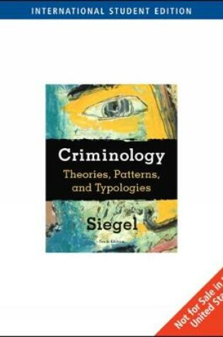 Cover of Criminology