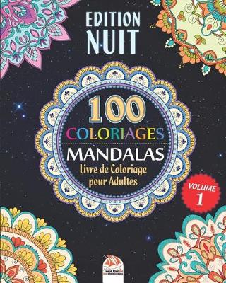 Book cover for Coloriage Mandalas - Edition Nuit