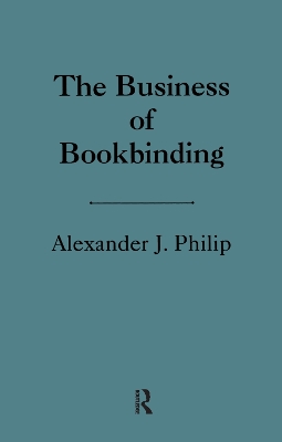 Book cover for The Business of Bookbinding