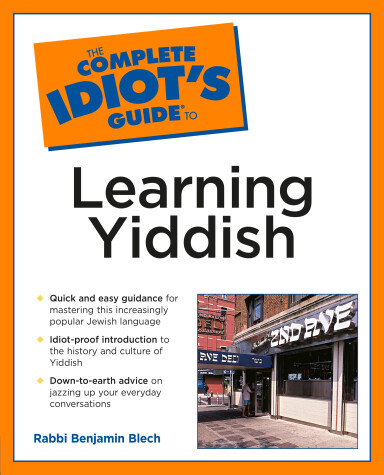 Cover of The Complete Idiot's Guide to Learning Yiddish