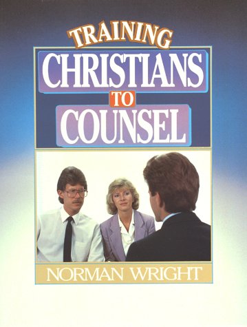 Book cover for Training Christians/Counsel Wright Norm